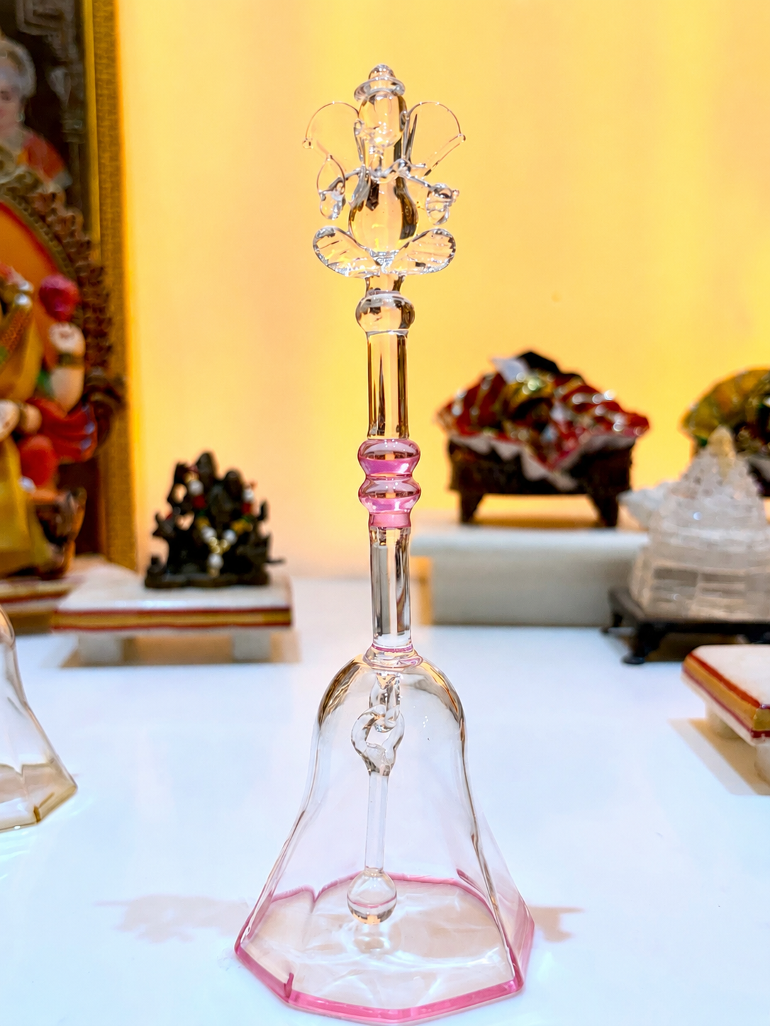 Ganesh Glass Bell