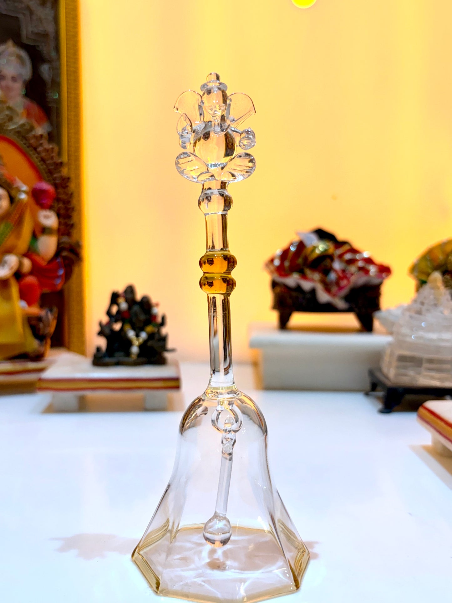 Ganesh Glass Bell