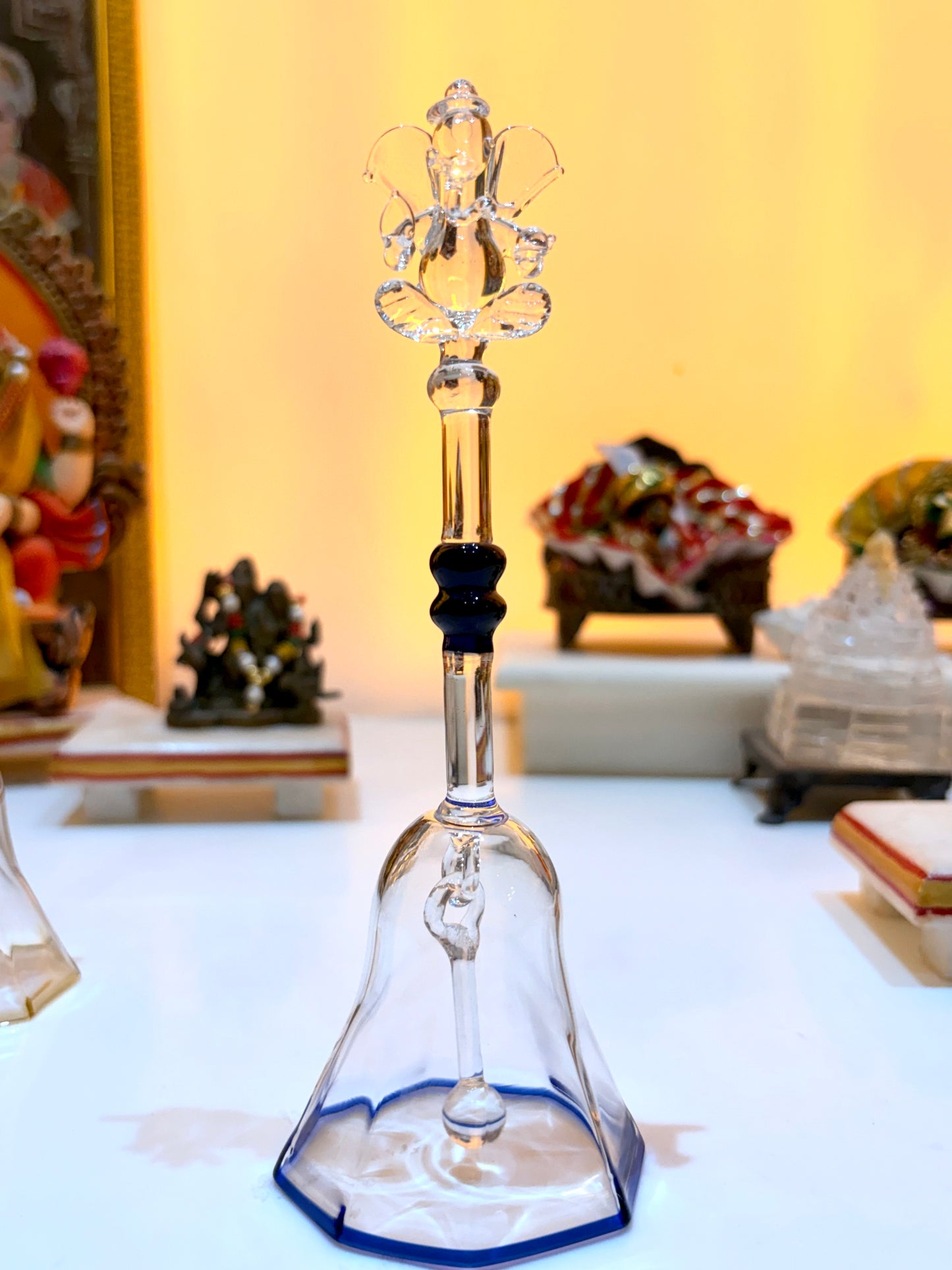 Ganesh Glass Bell