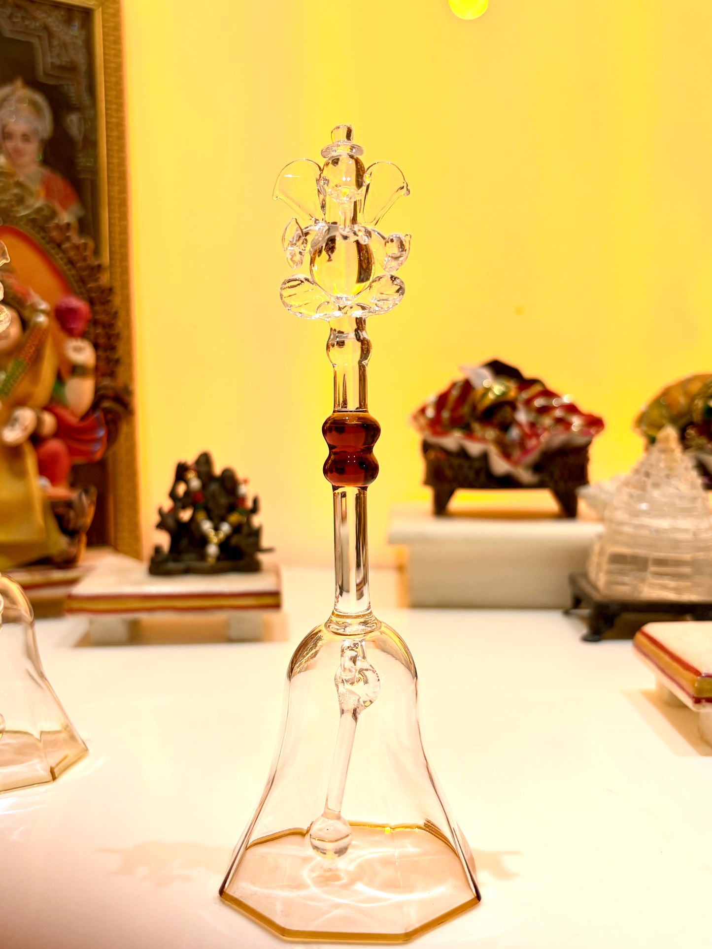Ganesh Glass Bell