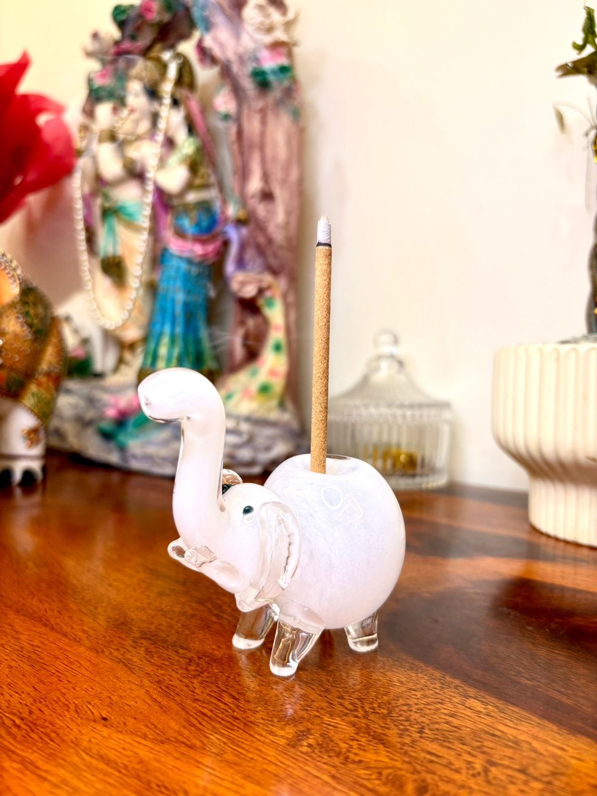elephant incense holder (SYMBOL OF WEALTH)