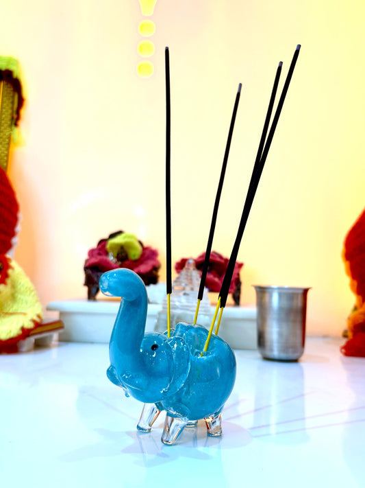 Elephant stick incense holder (SYMBOL OF WEALTH)