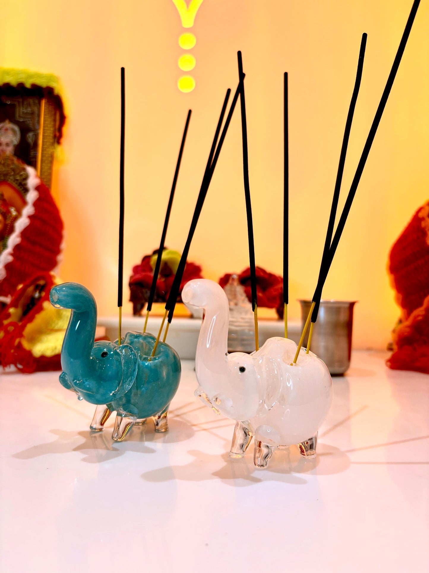 Elephant stick incense holder (SYMBOL OF WEALTH)