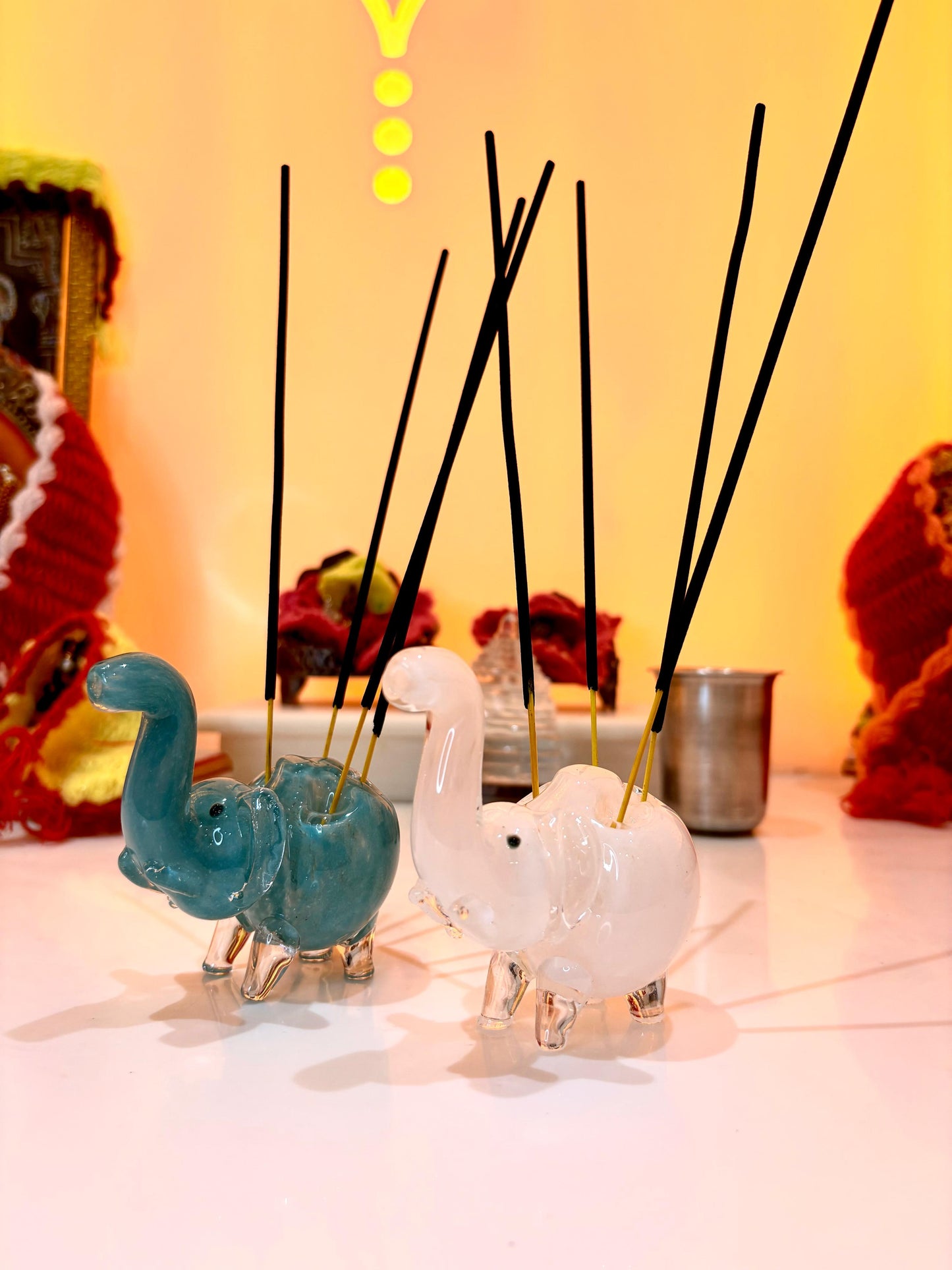 Elephant stick incense holder (SYMBOL OF WEALTH)