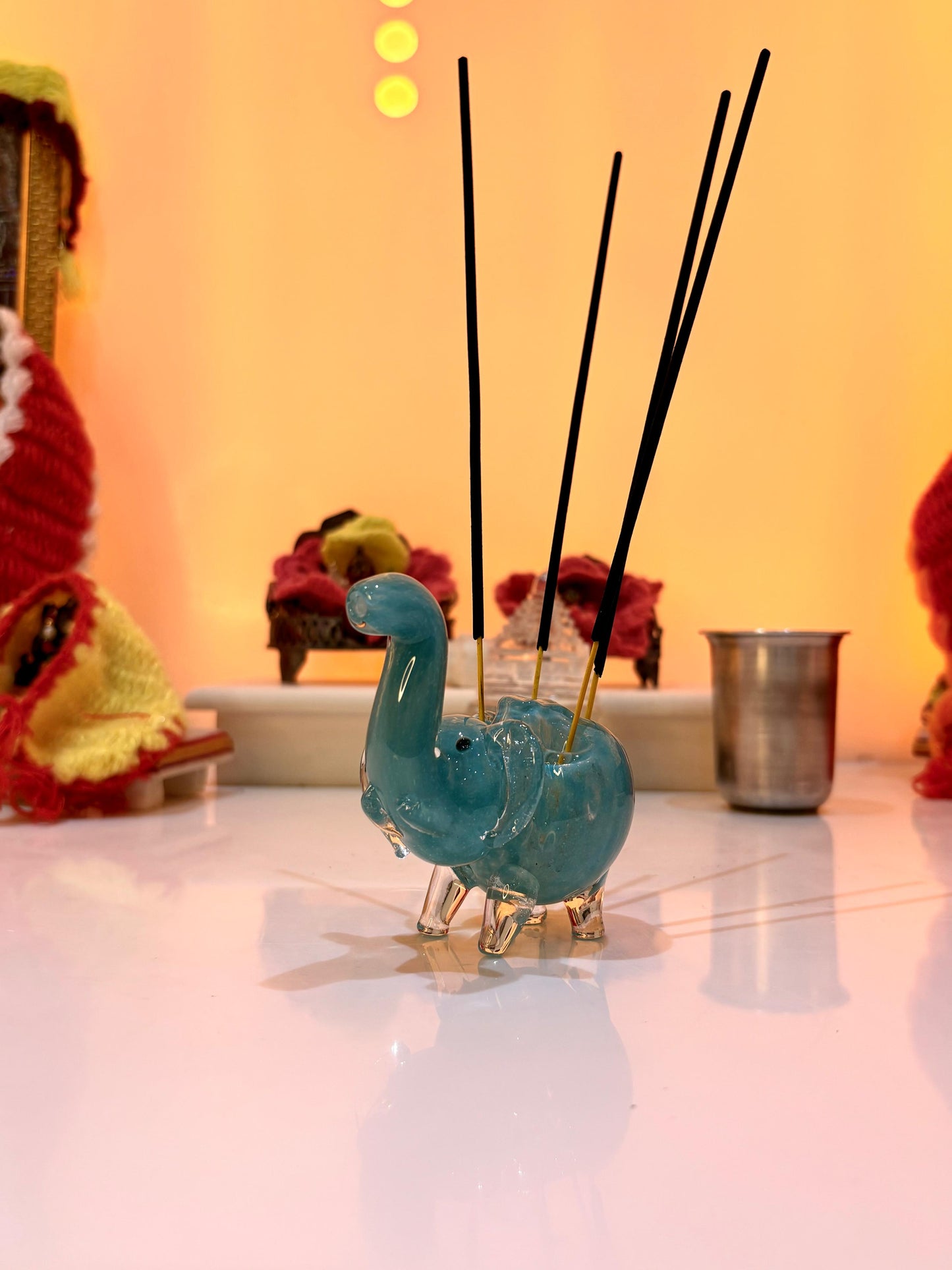 Elephant stick incense holder (SYMBOL OF WEALTH)