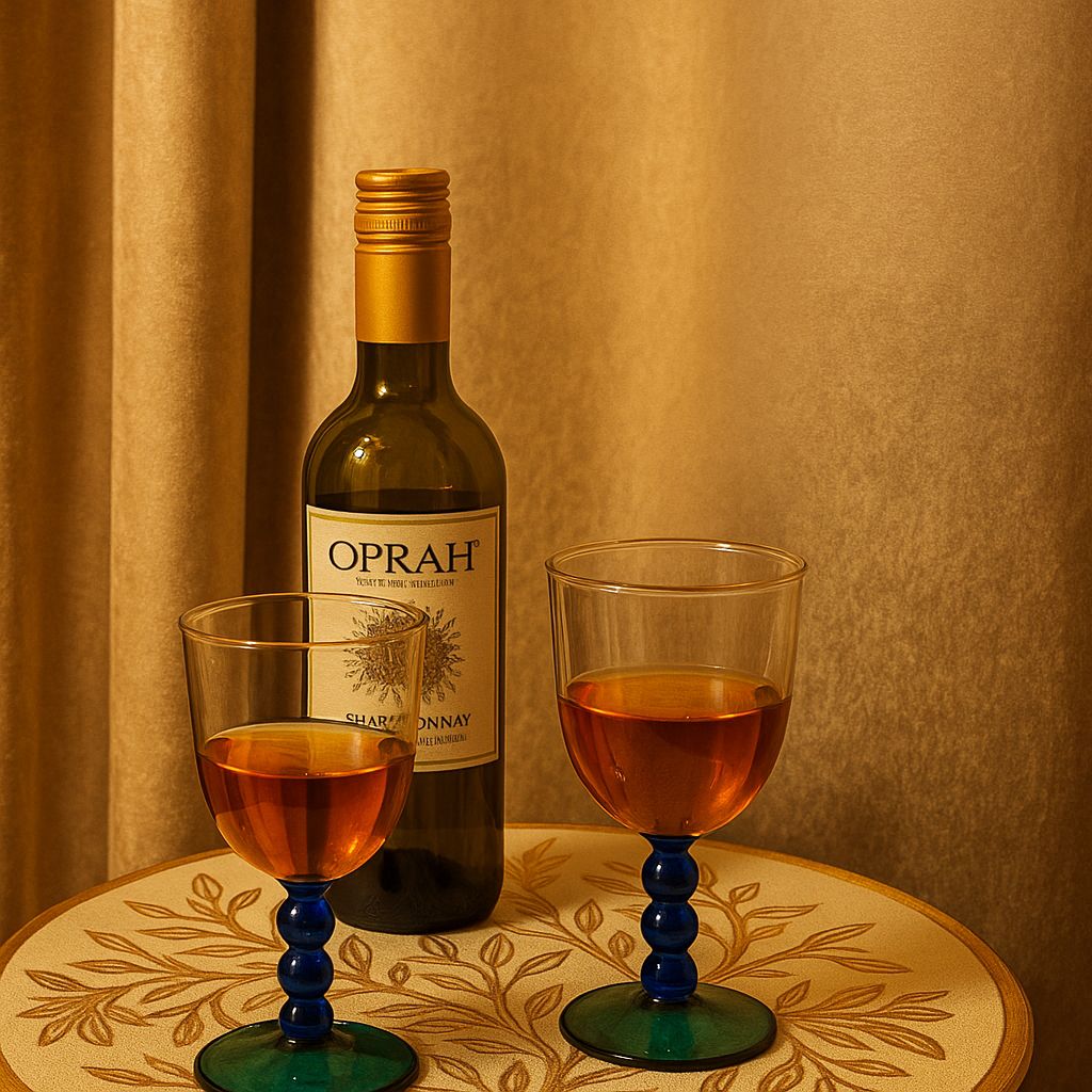 Goblet Glasses blue (set of 2)